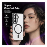 Tuff-Luv MagSafe Compatible Magnetic Case for Samsung Galaxy S26 Black MF4472