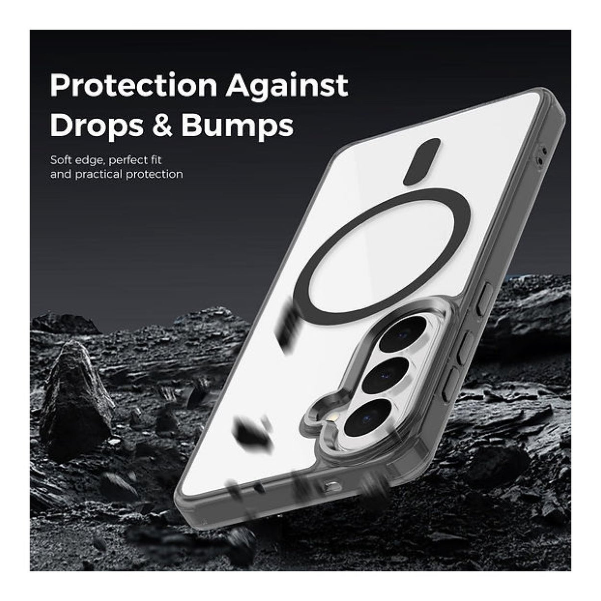 Tuff-Luv MagSafe Compatible Magnetic Case for Samsung Galaxy S26 Black MF4472