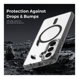 Tuff-Luv MagSafe Compatible Magnetic Case for Samsung Galaxy S26 Black MF4472