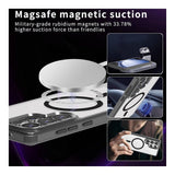 Tuff-Luv Magnetic Mobile Case for Samsung Galaxy S26 Ultra Clear/Black MF4474