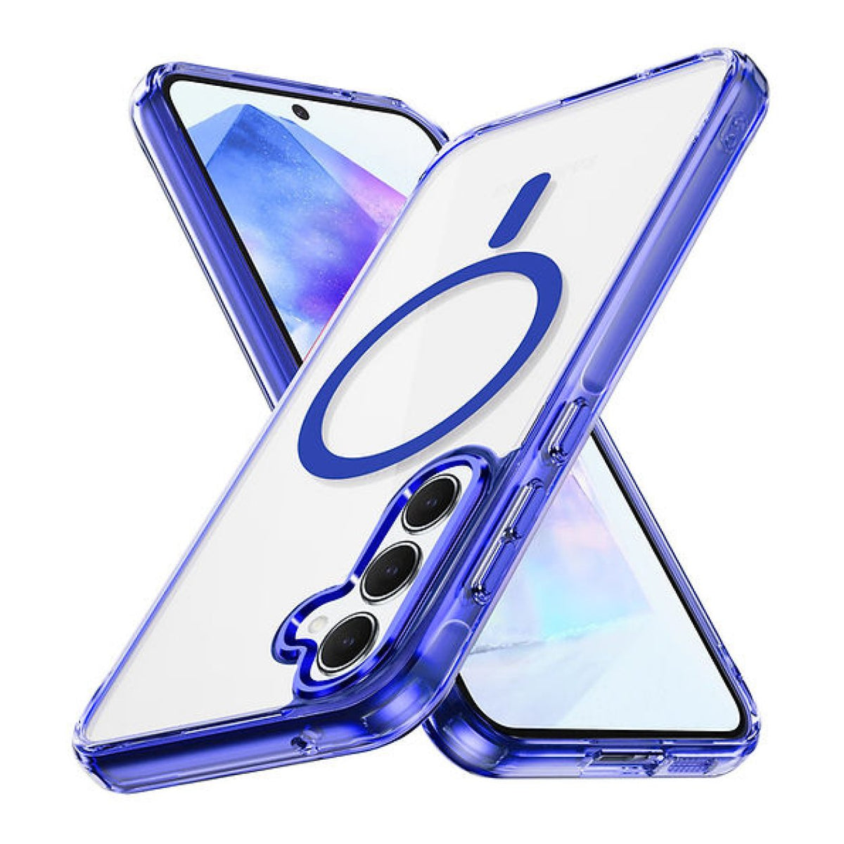 Tuff-Luv MagSafe Compatible Magnetic Case for Samsung Galaxy S26 Blue MF4475