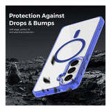 Tuff-Luv MagSafe Compatible Magnetic Case for Samsung Galaxy S26 Blue MF4475