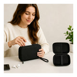 Tuff-Luv Protective EVA Carry Case for Anker Soundcore Select 4 Go and JBL Go Speakers Black MF4495