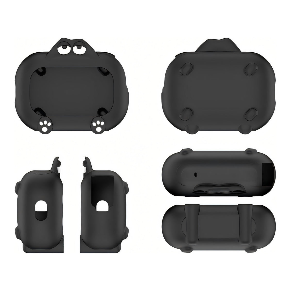 Tuff-Luv Kids Silicone Protective Cover for Anker Soundcore Select 4 Go Speaker - Black MF4496