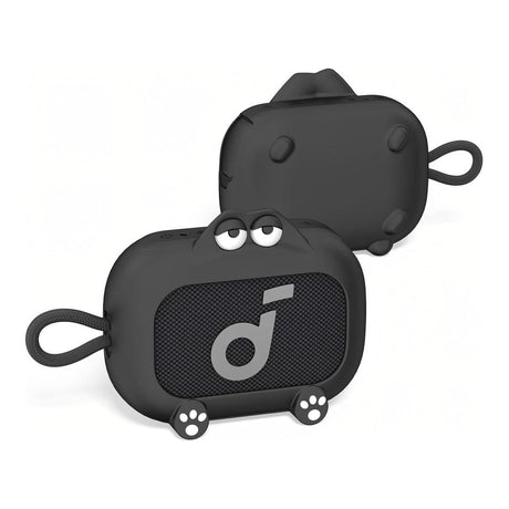 Tuff-Luv Kids Silicone Protective Cover for Anker Soundcore Select 4 Go Speaker - Black MF4496
