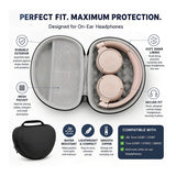 Tuff-Luv MF4498 Protective EVA Travel Headphone Hard Carry Case - Black