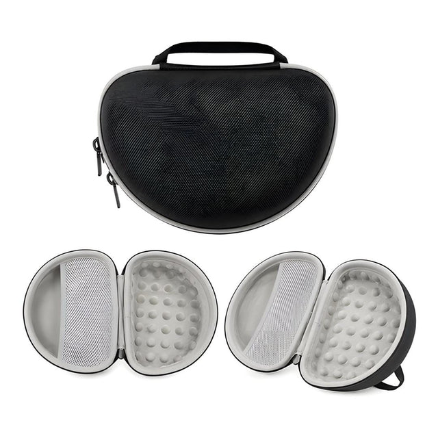 Tuff-Luv MF4498 Protective EVA Travel Headphone Hard Carry Case - Black
