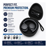 Tuff-Luv Hard Headphone Carry Case Black MF4499