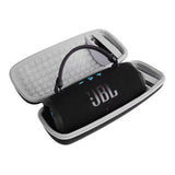 Tuff-Luv JBL Charge 6 Hard EVA Carry Case with Shoulder Strap and Carabiner Black MF4503