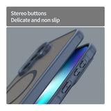Tuff-Luv Magnetic TPU Case with Built-In Ring for Samsung Galaxy A57 5G Blue MF4525