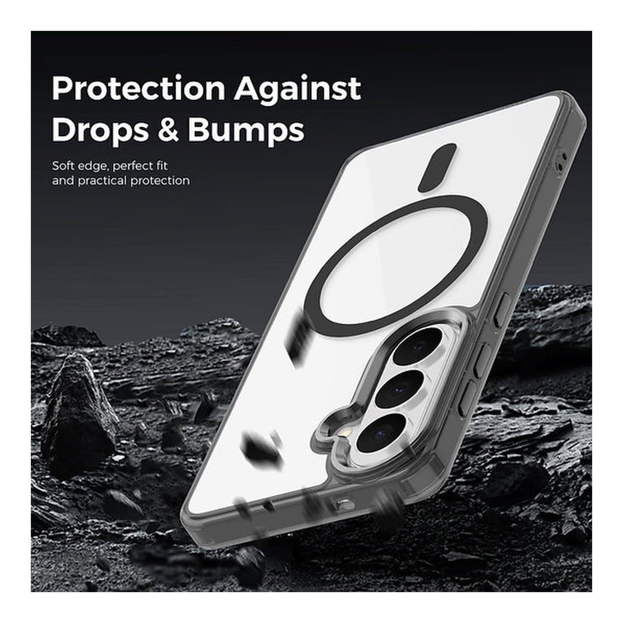 Tuff-Luv Magnetic TPU Protective Phone Case for Galaxy A27 MF4526