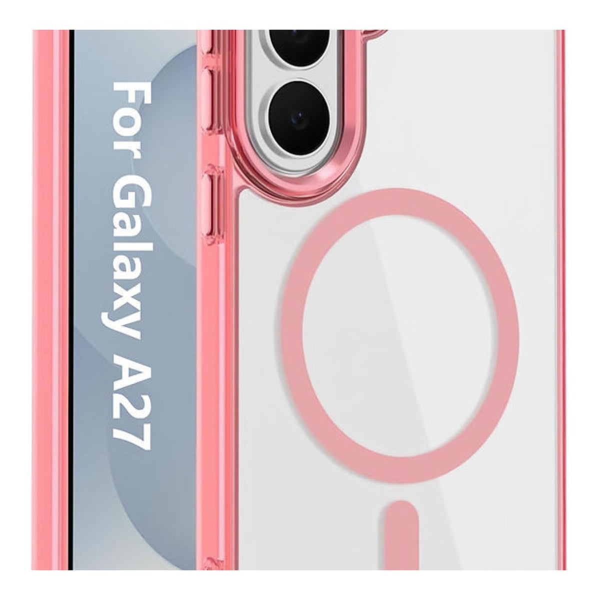 Tuff-Luv Magnetic Phone Case for Samsung Galaxy A27 5G Pink MF4527