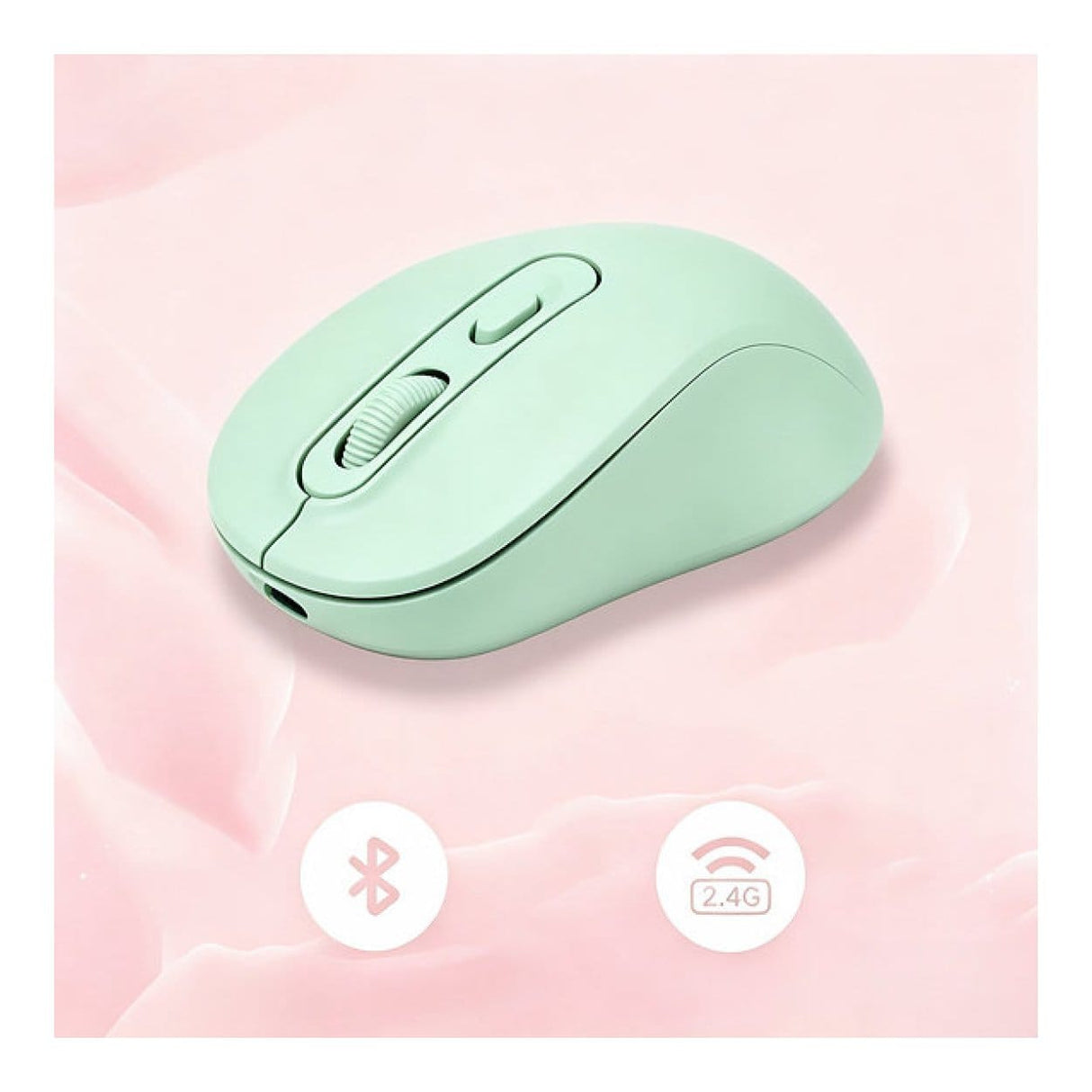 Tuff-Luv USB-C Rechargeable Bluetooth Mouse Lime Green MF4545