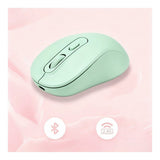 Tuff-Luv USB-C Rechargeable Bluetooth Mouse Lime Green MF4545