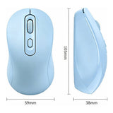 Tuff-Luv USB-C Rechargeable Bluetooth Mouse Powder Blue MF4546