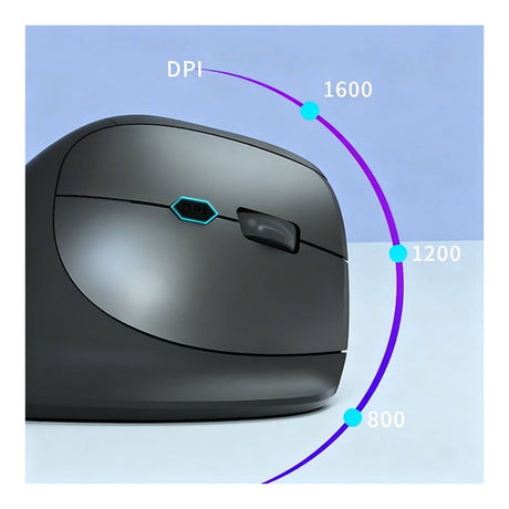 Tuff-Luv Ergonomic Premium Rechargeable Bluetooth Mouse Black MF4547