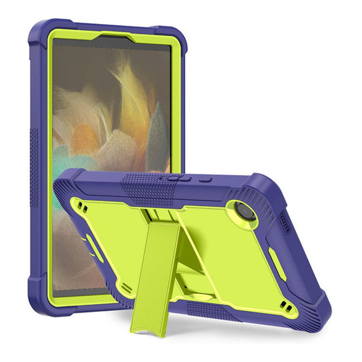 Tuff-Luv Rugged Case for Samsung Galaxy Tab A11 8.7-inch Blue and Yellow MF4575