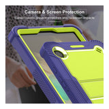 Tuff-Luv Rugged Case for Samsung Galaxy Tab A11 8.7-inch Blue and Yellow MF4575
