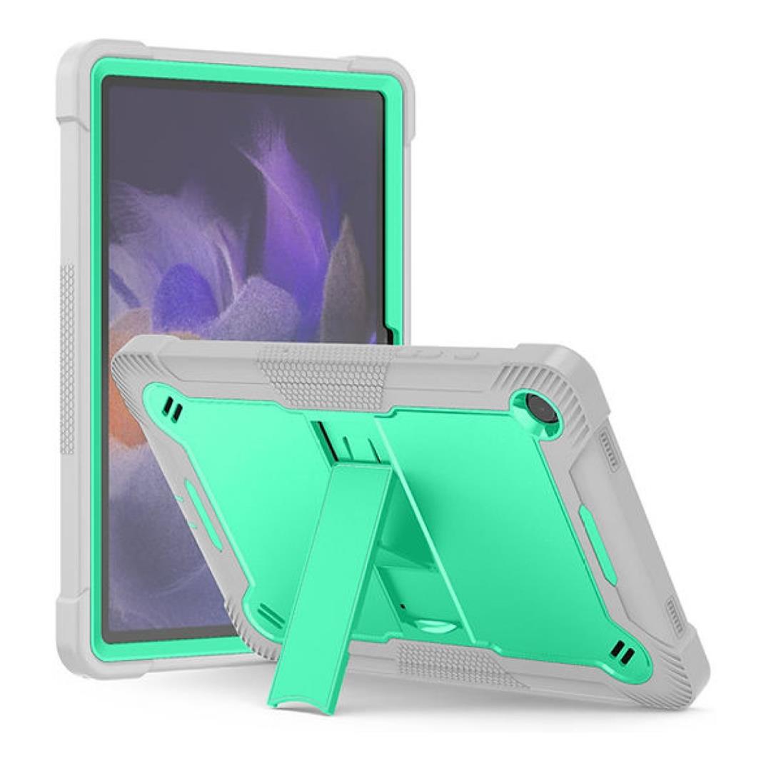 Tuff-Luv Rugged Slim Back Case for Samsung Galaxy Tab A11+ 11-inch Mint Green and Gray MF4578