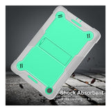 Tuff-Luv Rugged Slim Back Case for Samsung Galaxy Tab A11+ 11-inch Mint Green and Gray MF4578
