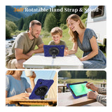 Tuff-Luv Armour Jack Rugged Case for Samsung Galaxy Tab A11 8.7-inch Navy Blue MF4581