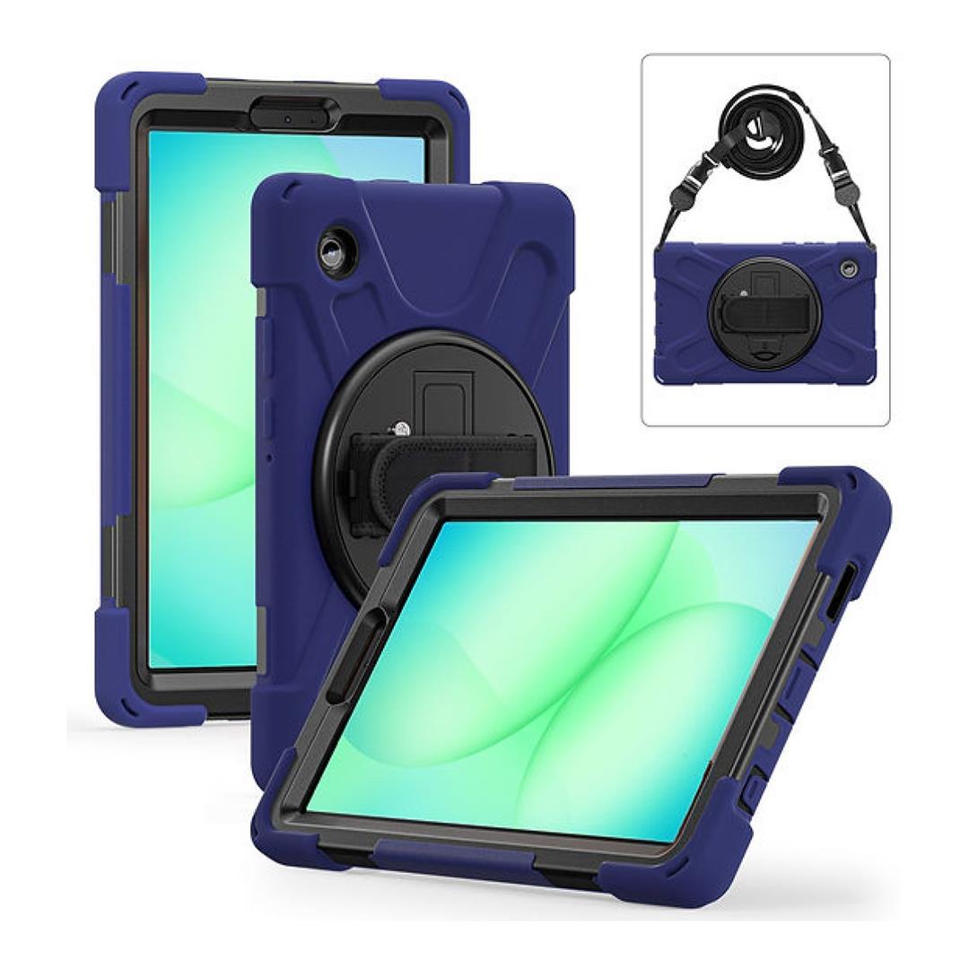 Tuff-Luv Armour Jack Rugged Case for Samsung Galaxy Tab A11 8.7-inch Navy Blue MF4581