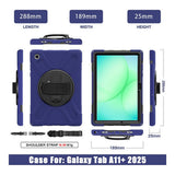 Tuff-Luv Armour Jack Rugged Case for Samsung Galaxy Tab A11+ 11-inch Navy Blue MF4582
