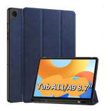 Tuff-Luv Essential Folio Case with Pen Slot for Samsung Galaxy Tab A11 8.7-inch Navy Blue MF4585