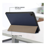 Tuff-Luv Essentials Folio Case with Stand & Pen Slot for Samsung Galaxy Tab A11+ 11-inch Navy Blue MF4586