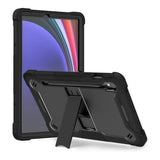 Tuff-Luv Rugged Slim Back Case and Stand for Samsung Galaxy Tab S9/S10 FE 10.9-inch Black MF4604