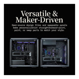 Cooler Master MasterFrame 600 Midi Tower PC Case Black MF600-KGNN-S00