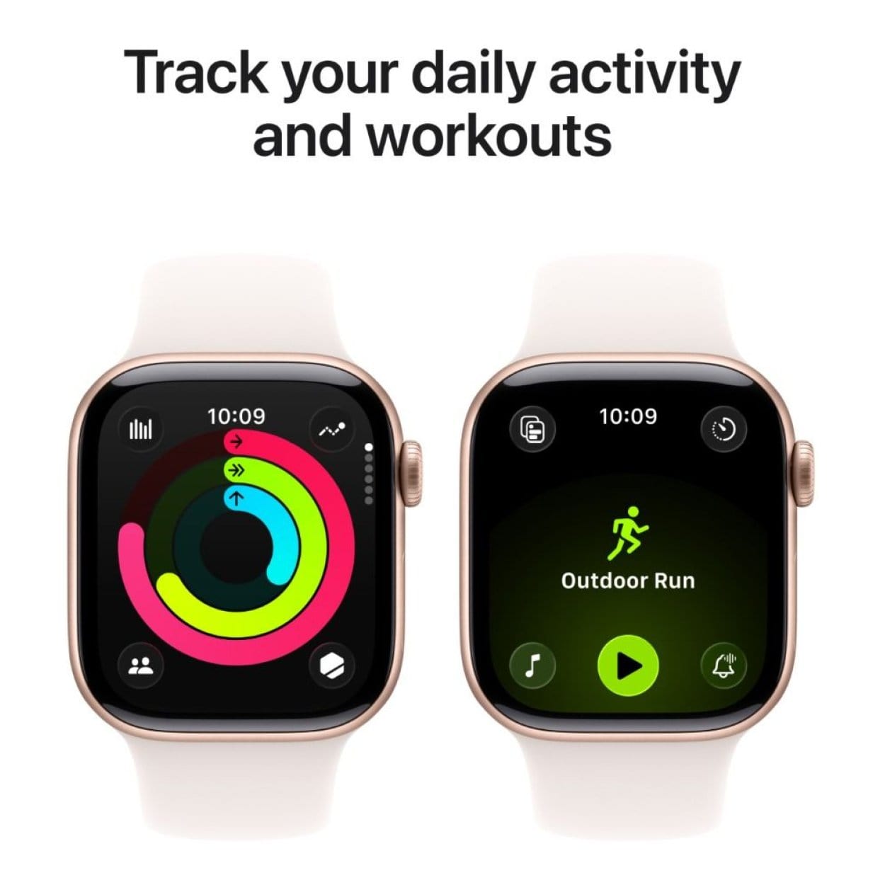 Apple Watch Series 11 GPS + Cellular 42mm Rose Gold Aluminium Case