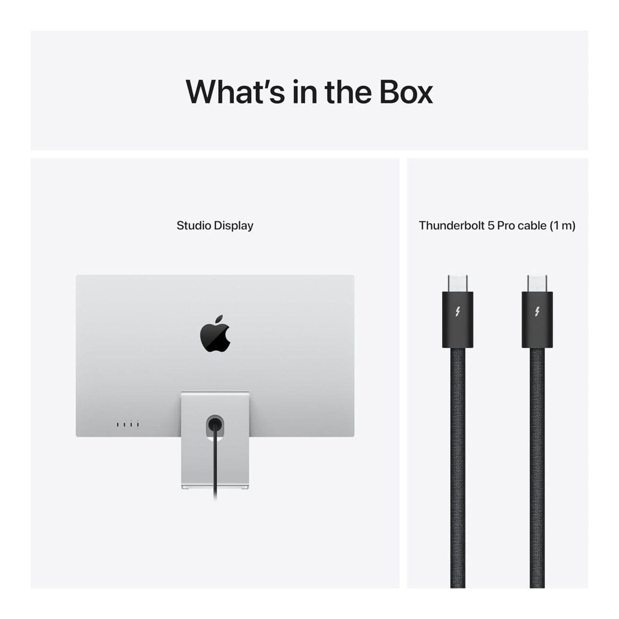 Apple Studio Display MFEX4SO/A 27-inch 5120 x 2880p 5K 16:9 60Hz 15ms IPS LCD Monitor