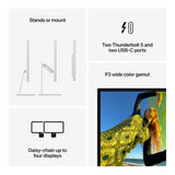 Apple Studio Display 27-inch 5120 x 2880p Retina 5K 16:9 60Hz LED IPS Monitor MFF14SO/A