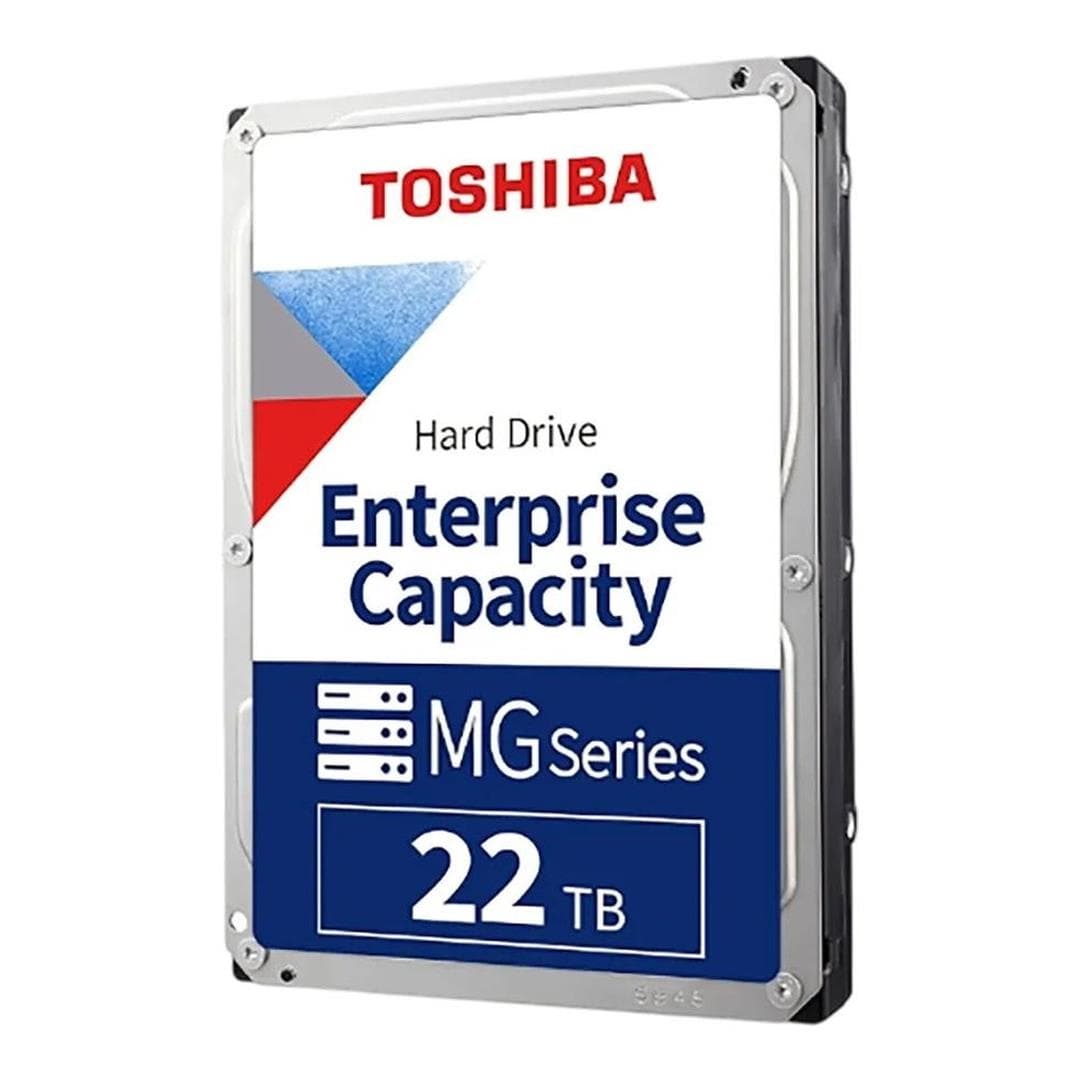 Toshiba MG Series Enterprise 3.5-inch 22TB SATA Internal HDD MG11ACA22TE