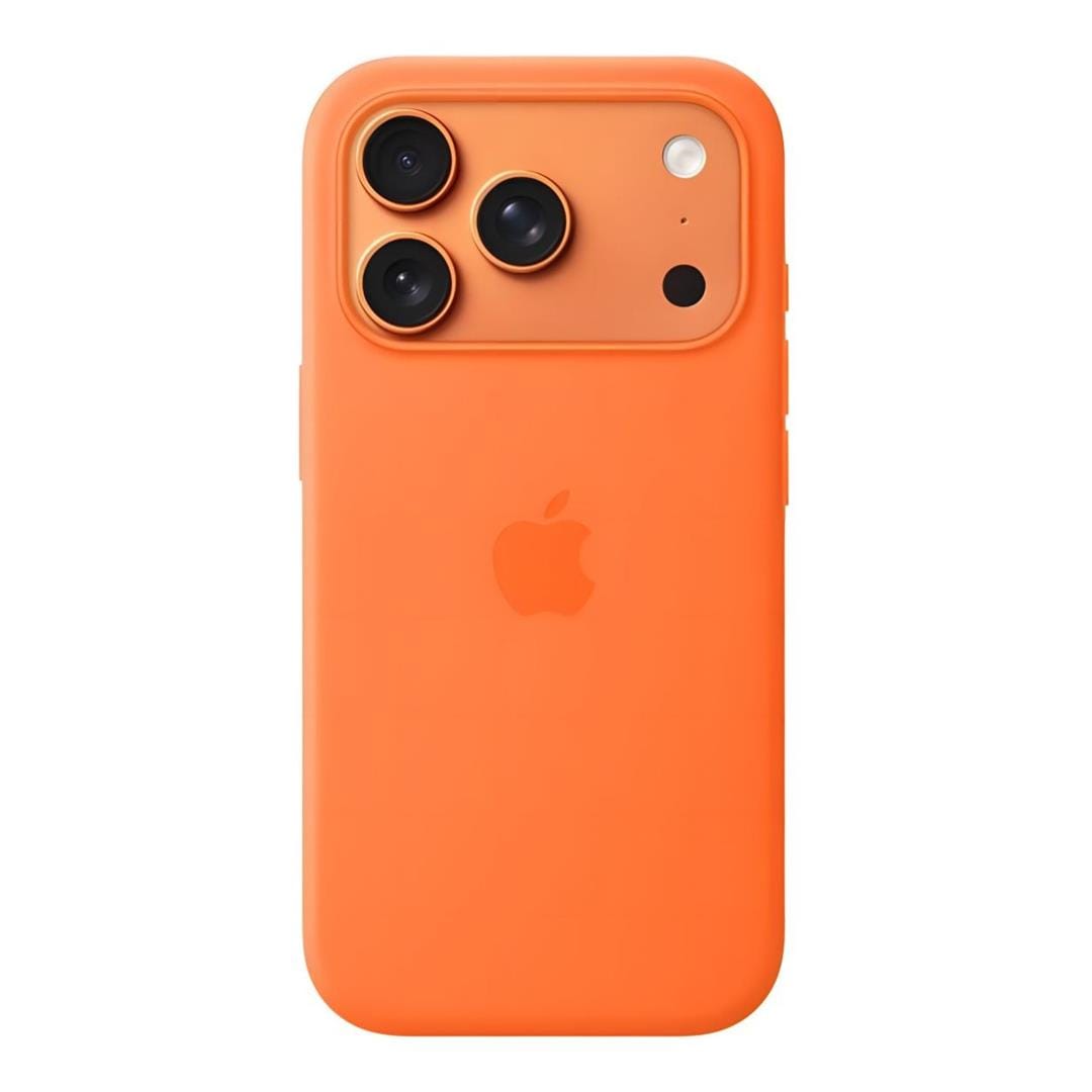 Apple iPhone 17 Pro Silicone Case with MagSafe Orange MGFE4ZM/A