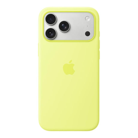 Apple iPhone 17 Pro Max Silicone Protective Case with MagSafe - Neon Yellow MGFM4ZM/A