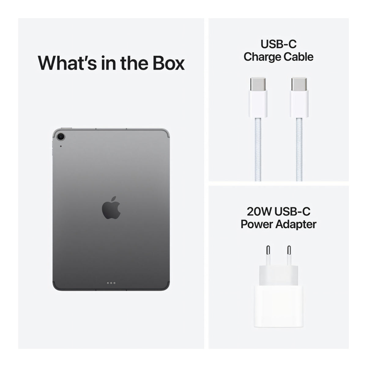 Apple 11-inch iPad Air - Apple M4 1TB ROM 12GB RAM Wi-Fi iPadOS 26 - Space Grey MH3G4QA/A
