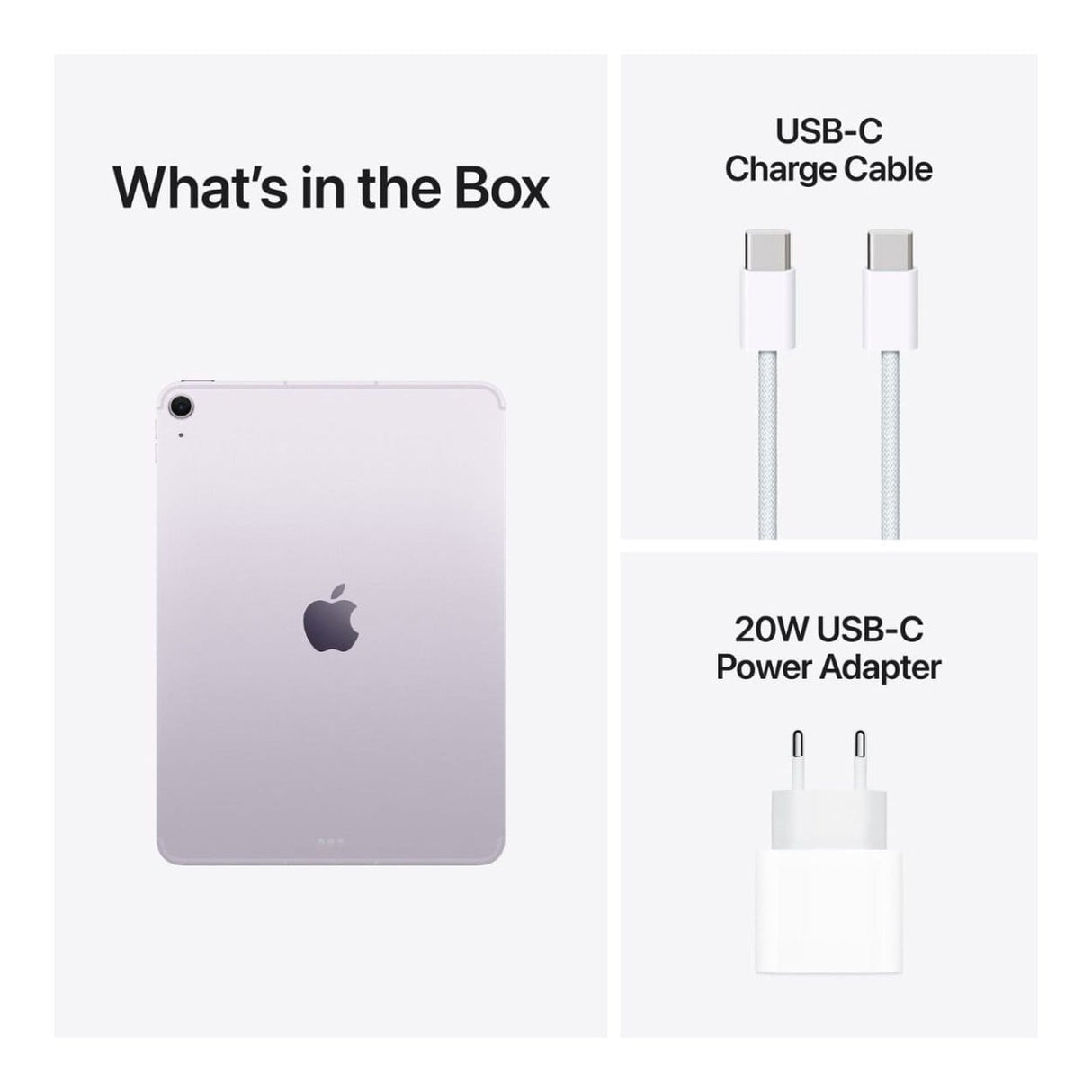 Apple 11-inch iPad Air - Apple M4 128GB ROM 12GB RAM Wi-Fi + Cellular iPadOS 18 - Purple MH7C4QA/A