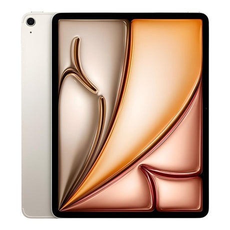 Apple iPad Air 13-inch Tablet - Apple M4 128GB ROM 12GB RAM Wi-Fi Cellular iPadOS 26 Starlight MH9F4QA/A