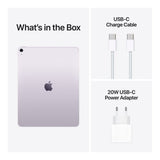 Apple iPad Air 13-inch Tablet - Apple M4 128GB ROM 12GB RAM Wi-Fi Cellular iPadOS 26 Purple MH9G4QA/A