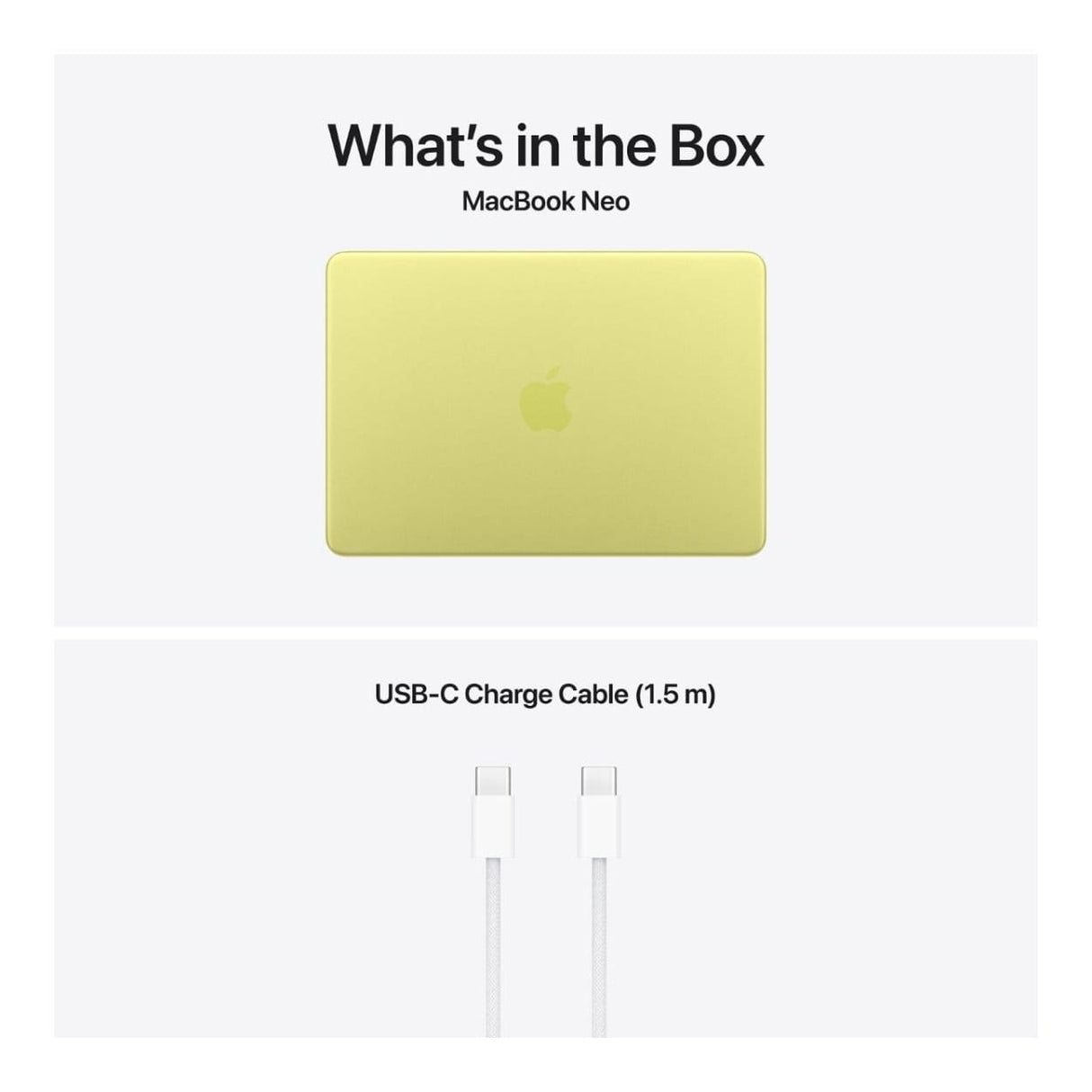 Apple MacBook Neo 13-inch Retina Laptop - Apple A18 Pro 512GB SSD 8GB RAM macOS Citrus