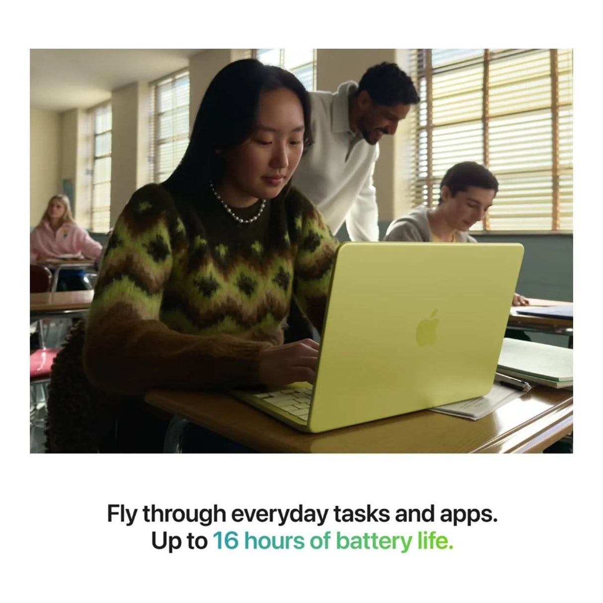 Apple MacBook Neo 13-inch Retina Laptop - Apple A18 Pro 512GB SSD 8GB RAM macOS Citrus