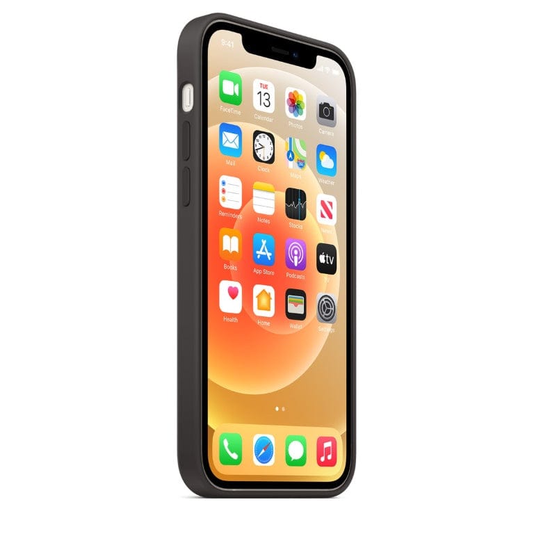 Apple iPhone 12 Pro Black Silicone Case with MagSafe Support