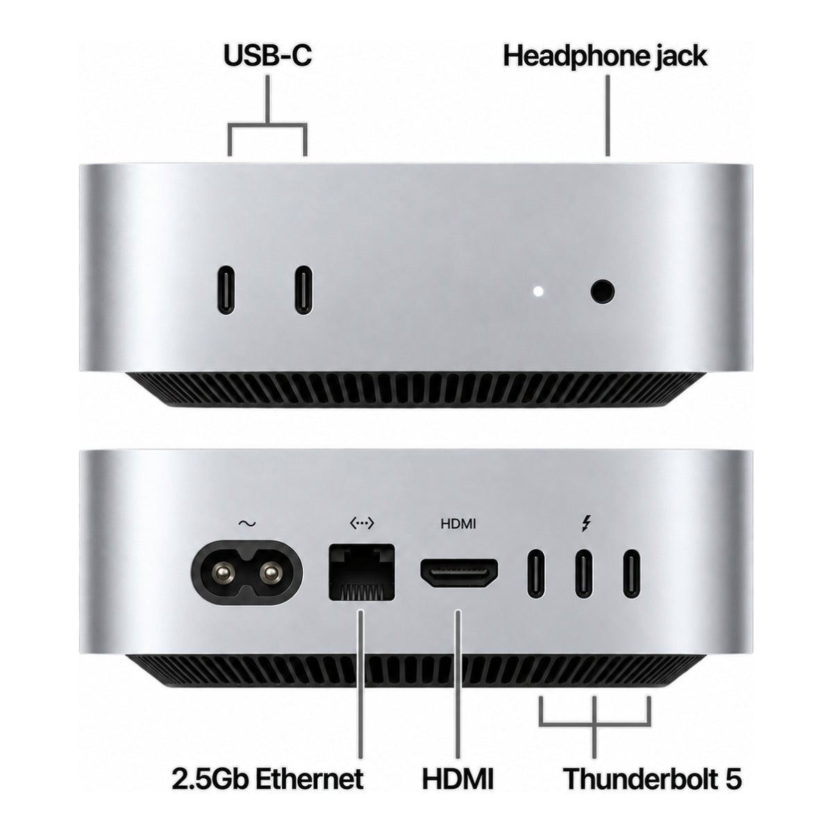 Apple Mac Mini PC - Apple M5 Pro 512GB SSD 24GB RAM macOS Tahoe