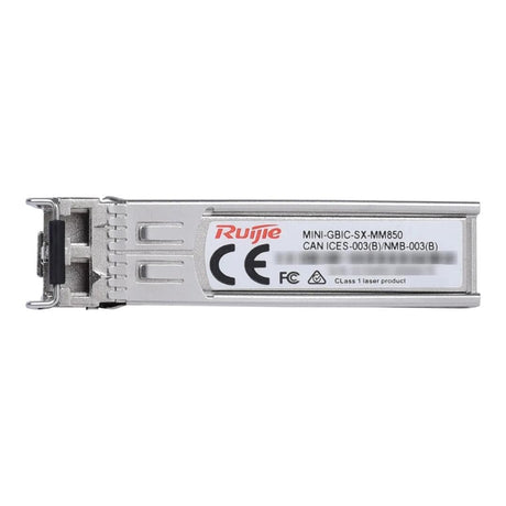 Ruijie Networks MINI-GBIC-SX-MM850 1000BASE-SX SFP 850-nm 550-m DDM Duplex LC MMF Optical Transceiver Module