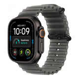 Apple Watch Ultra 4 GPS + Cellular 49mm Natural Titanium Case with Translucent Grey Ocean Band MJAD4AF/A