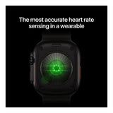 Apple Watch Ultra 4 GPS + Cellular 49mm Black Titanium Case with Black Titanium Milanese Loop - M