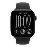 Apple Watch Series 12 GPS + Cellular 46mm Black Aluminium Case with Black Sport Band M/L