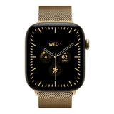 Apple Watch Series 12 GPS + Cellular 42mm Radiant Gold Titanium Case with Radiant Gold Milanese Loop